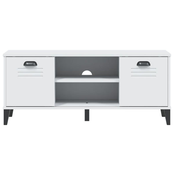 Schuhbank Weiß Holzwerkstoff 106 cm