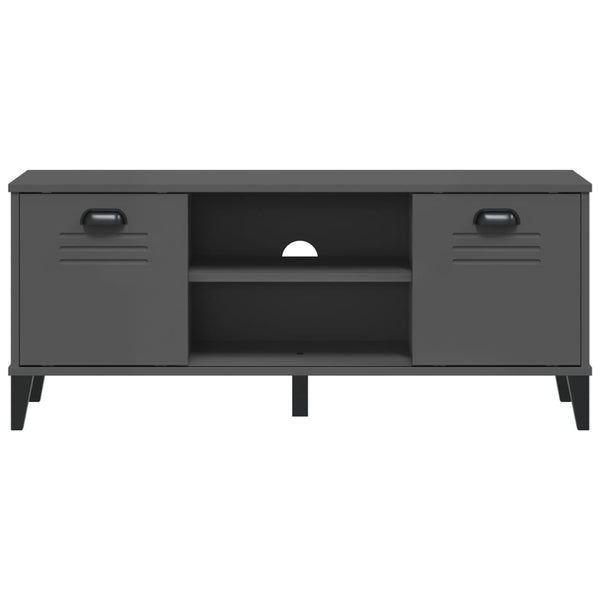 Schuhbank Anthrazit 106 cm Holzwerkstoff