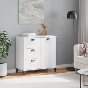 Weißes Sideboard VIKEN 80x80 cm