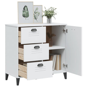Weißes Sideboard VIKEN 80x80 cm
