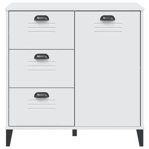 Weißes Sideboard VIKEN 80x80 cm
