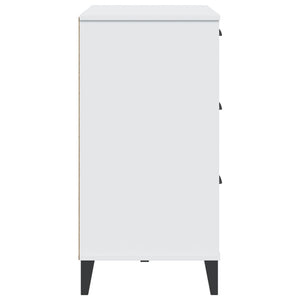 Weißes Sideboard VIKEN 80x80 cm