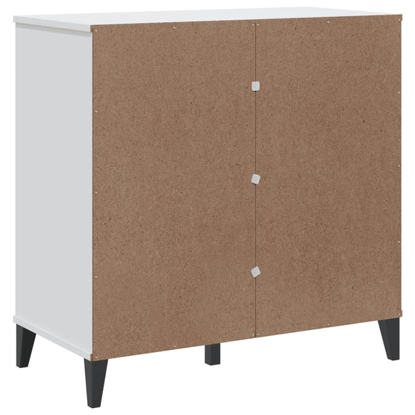 Weißes Sideboard VIKEN 80x80 cm