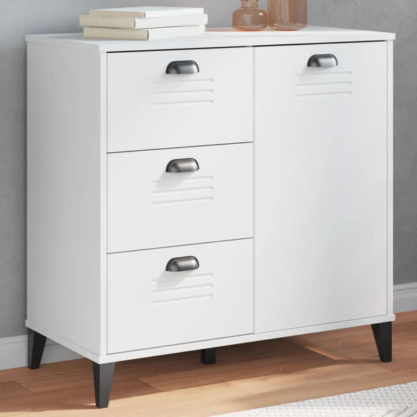 Weißes Sideboard VIKEN 80x80 cm