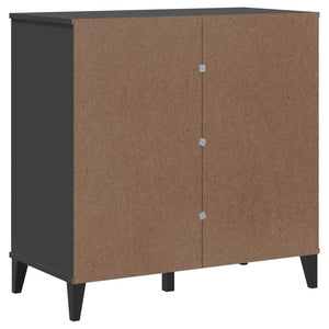 vidaXL Buffet VIKEN anthracite 80x40x80 cm bois d'ingénierie
