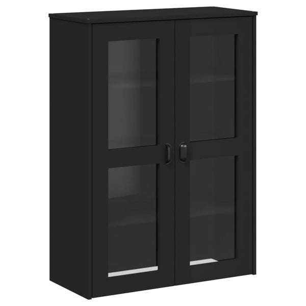 Highboard Aufsatz VIKEN, Schwarz