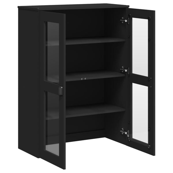 Highboard Aufsatz VIKEN, Schwarz
