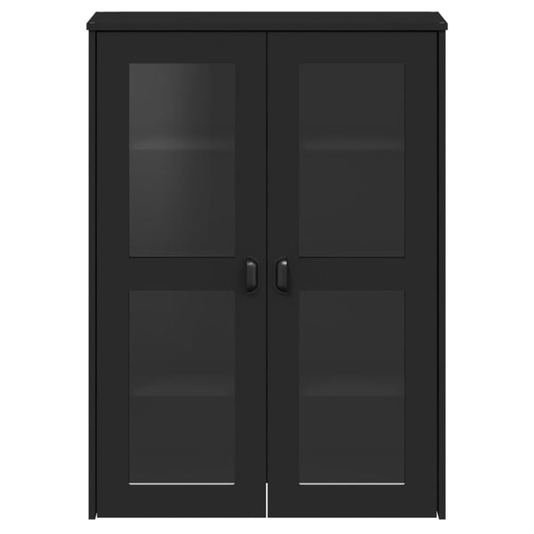 Highboard Aufsatz VIKEN, Schwarz