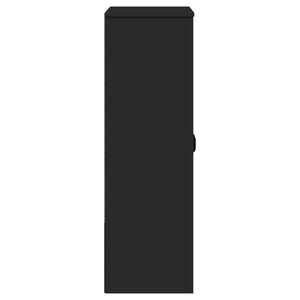 Highboard Aufsatz VIKEN, Schwarz