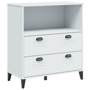 Bücherschrank VIKEN Weiß 80x40x90 cm