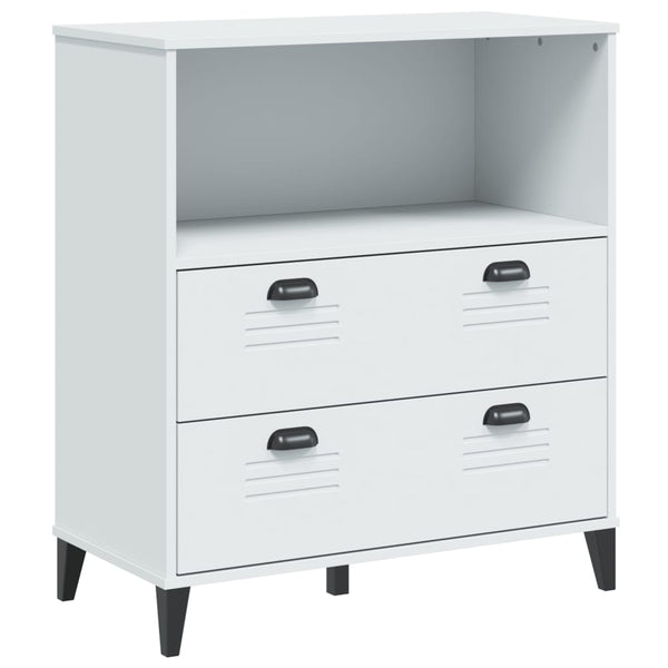 Bücherschrank VIKEN Weiß 80x40x90 cm