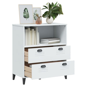 Bücherschrank VIKEN Weiß 80x40x90 cm