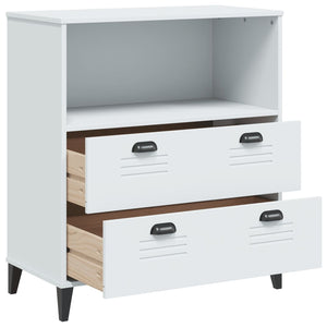 Bücherschrank VIKEN Weiß 80x40x90 cm