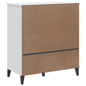 Bücherschrank VIKEN Weiß 80x40x90 cm