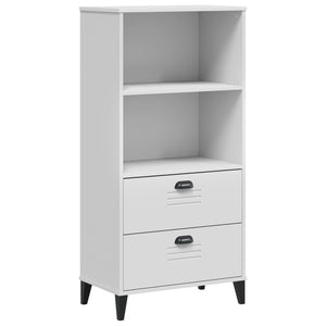 Bücherschrank VIKEN Weiß 60x35x123 cm
