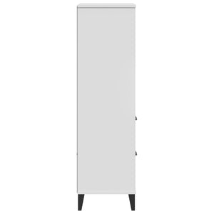 Bücherschrank VIKEN Weiß 60x35x123 cm