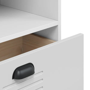 Bücherschrank VIKEN Weiß 60x35x123 cm