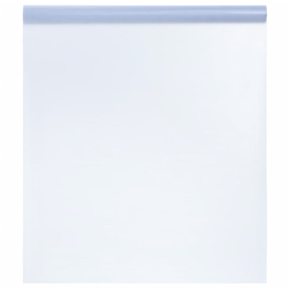 vidaXL Film de fenêtre statique mat gris 45x2000 cm PVC