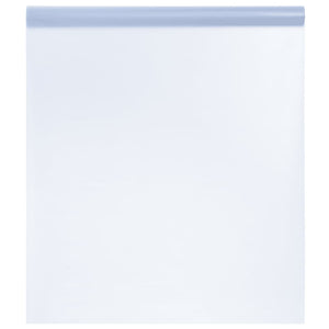 Fensterfolie Statisch Matt Grau 60x500 cm PVC