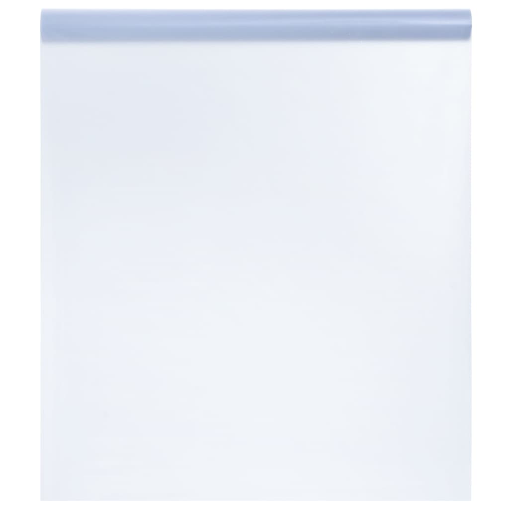 Fensterfolie Statisch Matt Grau 90x1000 cm PVC