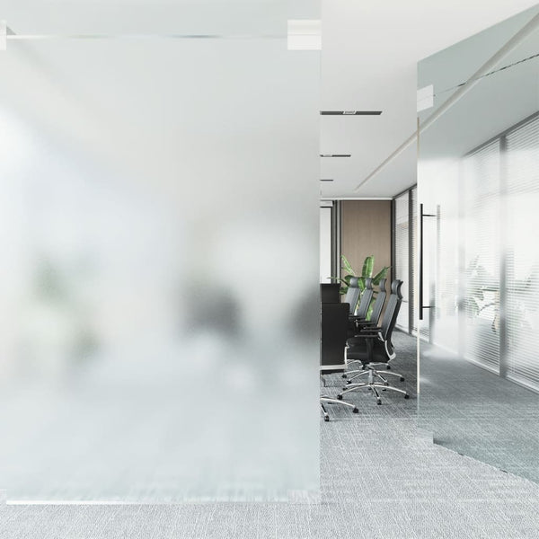 Fensterfolie Statisch Matt Grau 90x1000 cm PVC