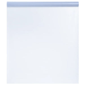 Fensterfolie Statisch Matt Grau 90x2000 cm PVC