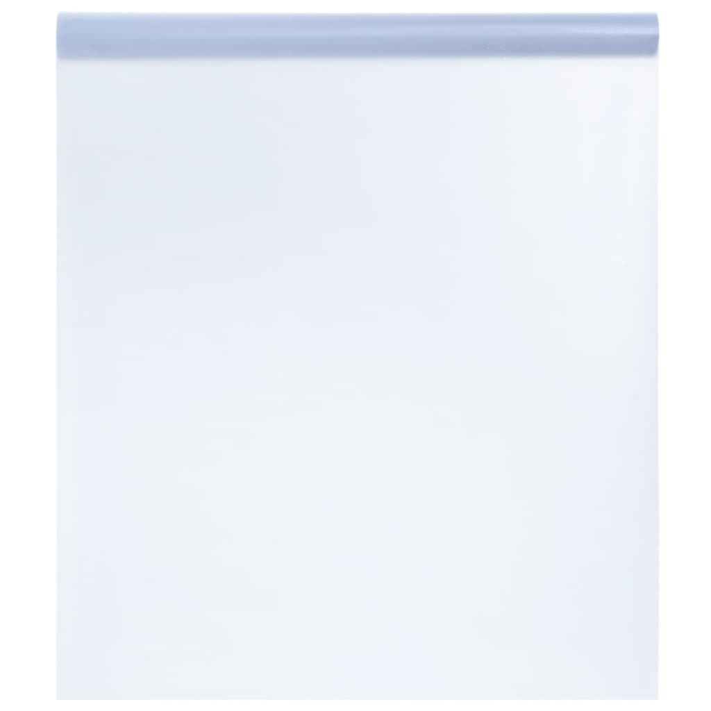Fensterfolie Statisch Matt Grau 90x2000 cm PVC