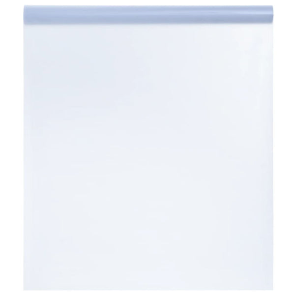 Fensterfolie Statisch Matt Grau 90x2000 cm PVC