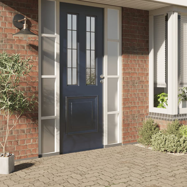 Fensterfolie Statisch Matt Grau 90x2000 cm PVC