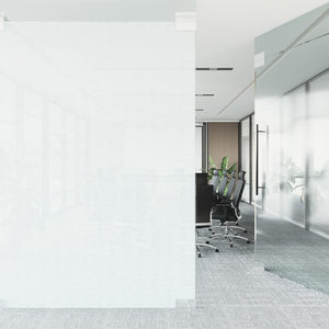Fensterfolie Statisch Matt Weiß 90x500 cm PVC