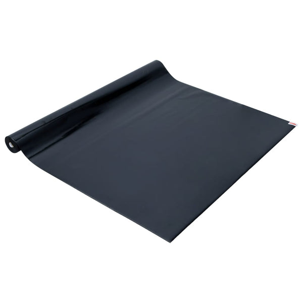 Fensterfolie Statisch Matt Schwarz 60x500 cm PVC