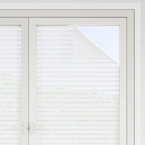 Fensterfolie Matt Streifenmuster 45x500 cm PVC