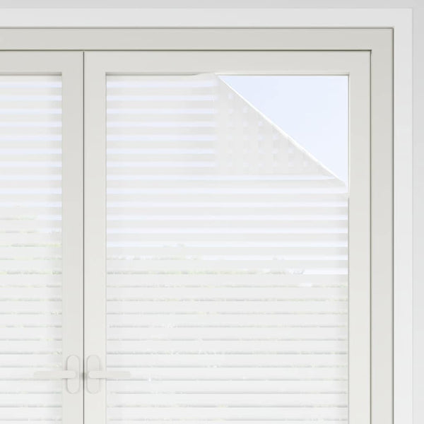 Fensterfolie Matt Streifenmuster 45x500 cm PVC