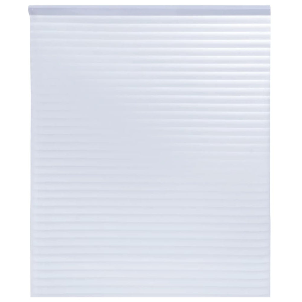 vidaXL Film pour vitres mat motif rayé 90x500 cm PVC