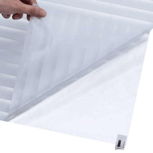Fensterfolie Matt Streifenmuster 90x500 cm PVC