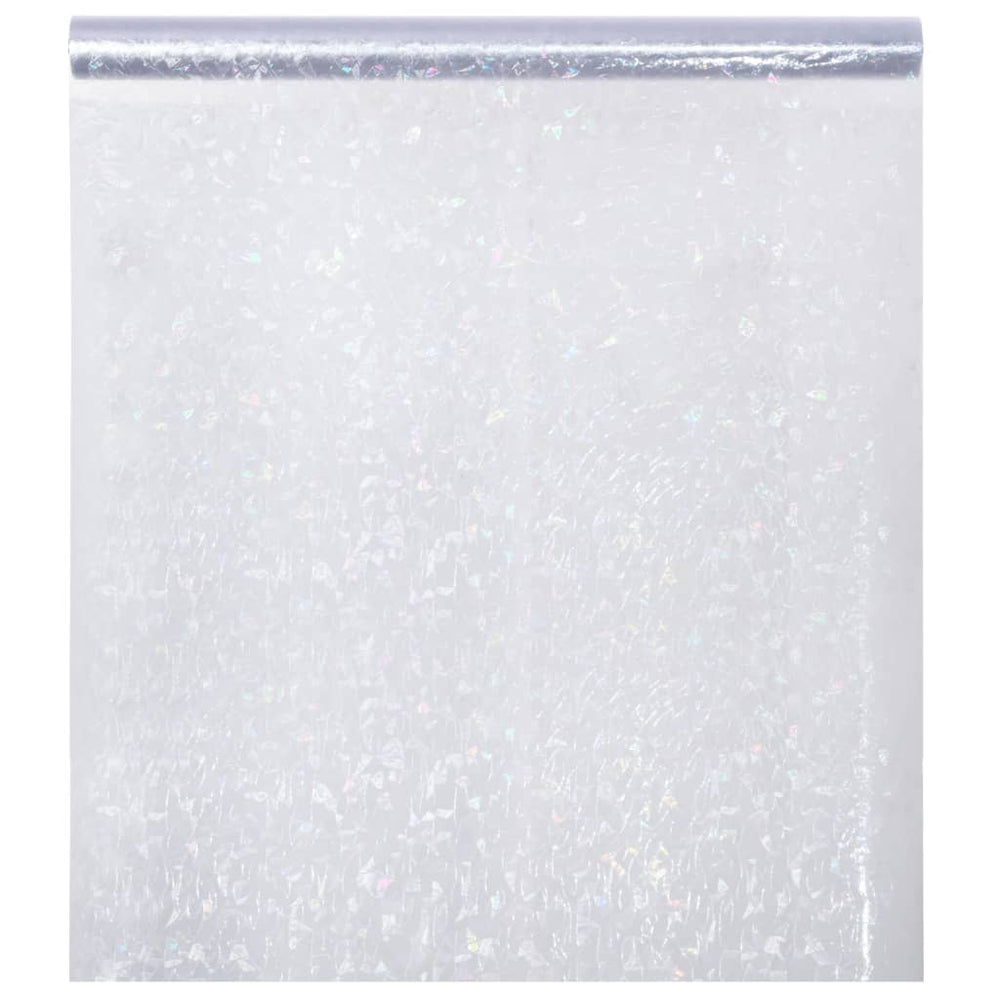 vidaXL Film de fenêtre mat Motif arc-en-ciel 3D 45x2000 cm PVC