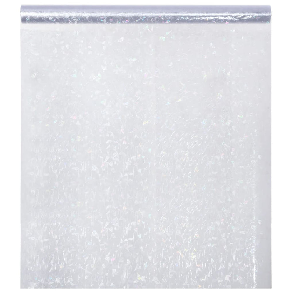 vidaXL Film pour fenêtre mat 3D motif arc-en-ciel 60x1000 cm PVC