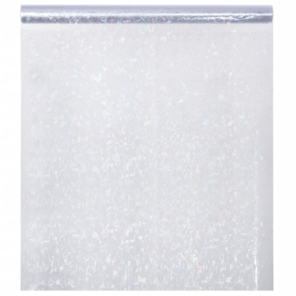 vidaXL Film pour vitrage mat, motif arc-en-ciel 3D 60x2000 cm PVC