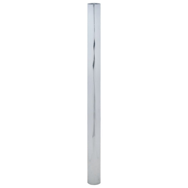 Sonnenschutzfolie Statisch Reflektierend Silbern 90x500 cm PVC