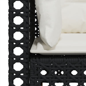 Garten Ecksofas mit Kissen, 2er Set