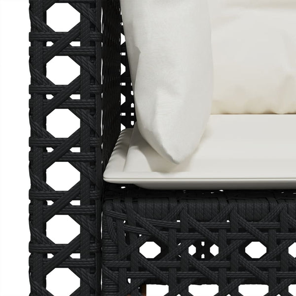 Garten Ecksofas mit Kissen, 2er Set