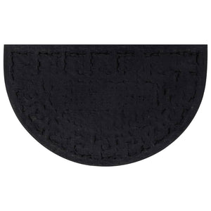 Fußmatte Halbrund 45x75 cm Gummi und Kokosfaser