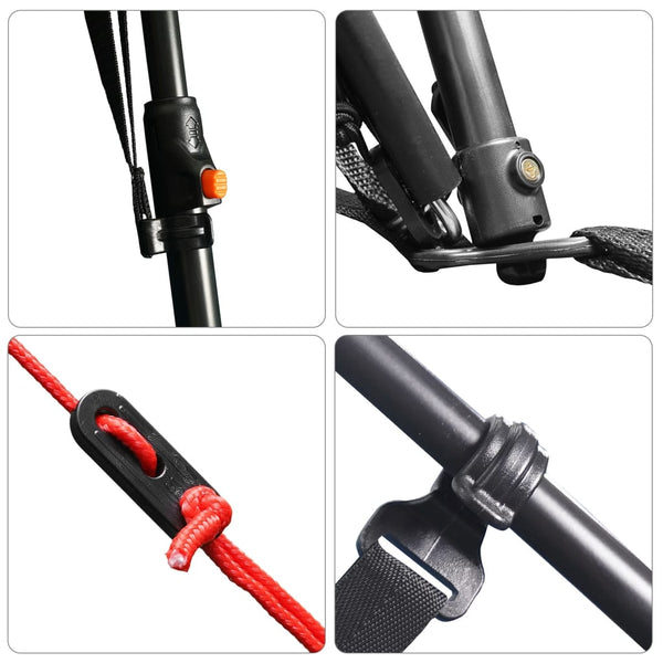 10-Personen LED Familienzelt - Wasserdicht