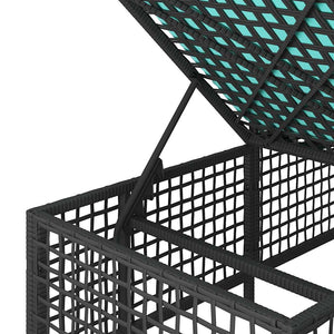 3-teiliges Ecksofa-Set für den Garten