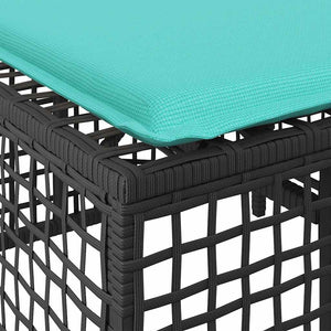 3-teiliges Ecksofa-Set für den Garten