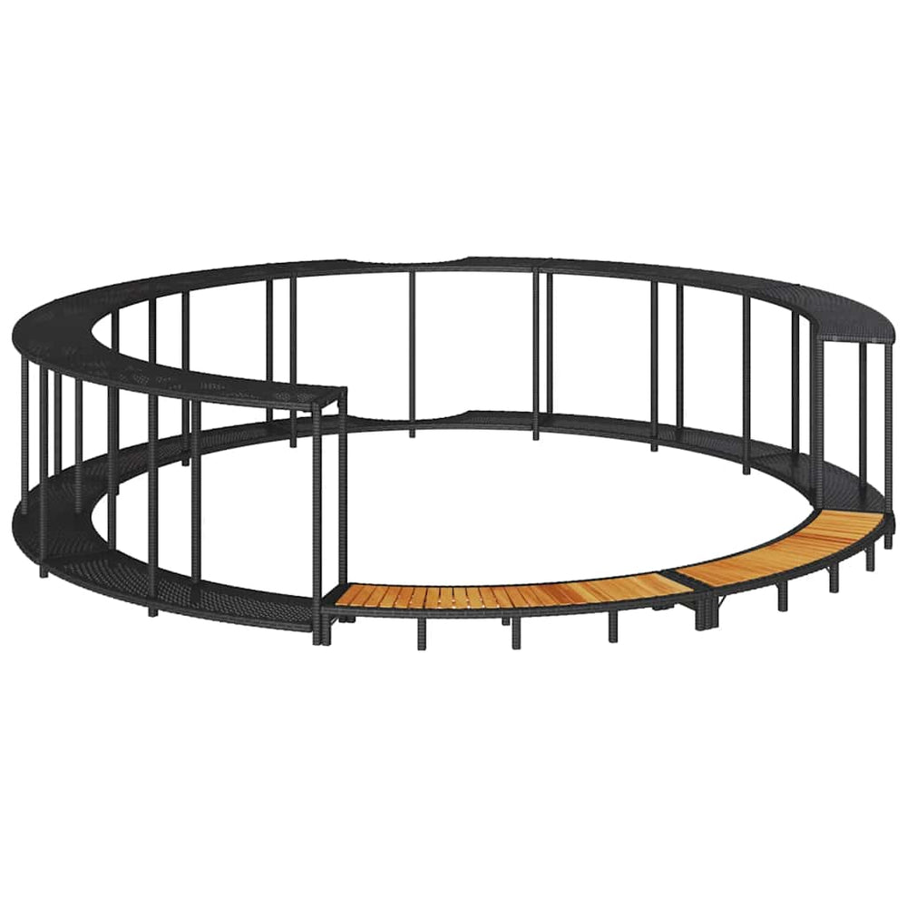 Whirlpool Umrandung mit Stauraum & Treppe
