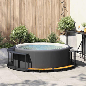 Whirlpool Umrandung mit Stauraum & Treppe