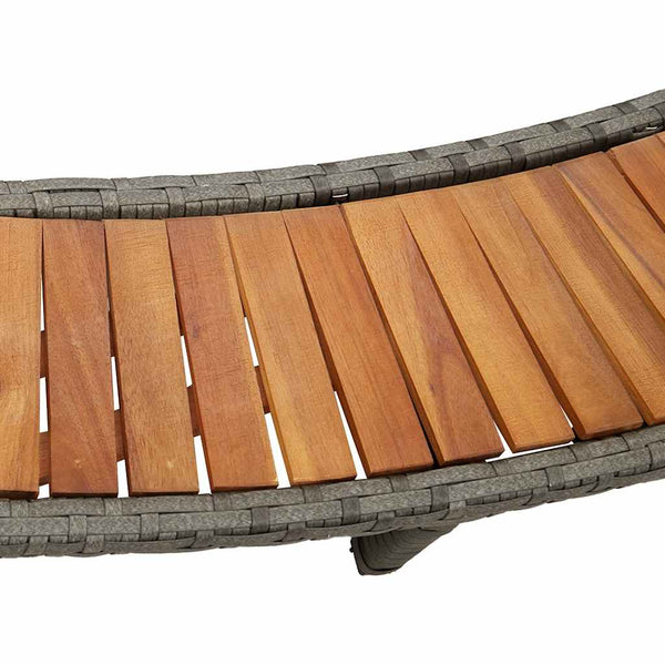 Whirlpool Umrandung mit Stauraum & Treppe Grau