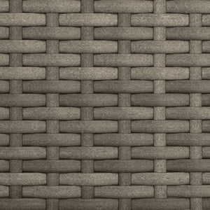 Gartensofa 3-Sitzer mit Baldachin Grau