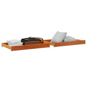 Tagesbett Schubladen 2er-Set Kiefer Massivholz